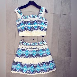 Copy of Zimmerman matching top and skirt